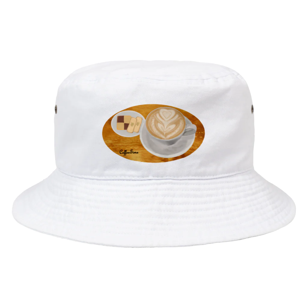 satoharuのハートのラテアート Bucket Hat