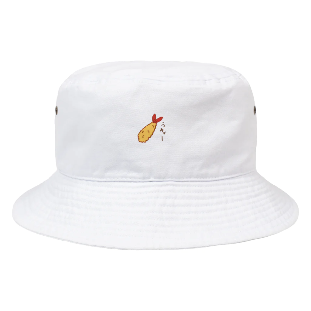 煮卵トーストのえびふりゃー Bucket Hat