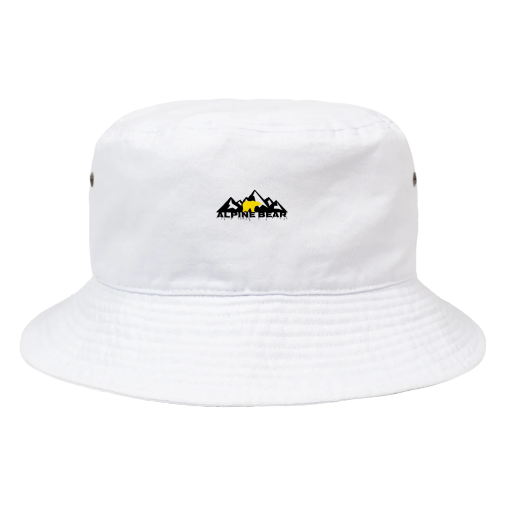 LOGO shopのalpine bear Bucket Hat