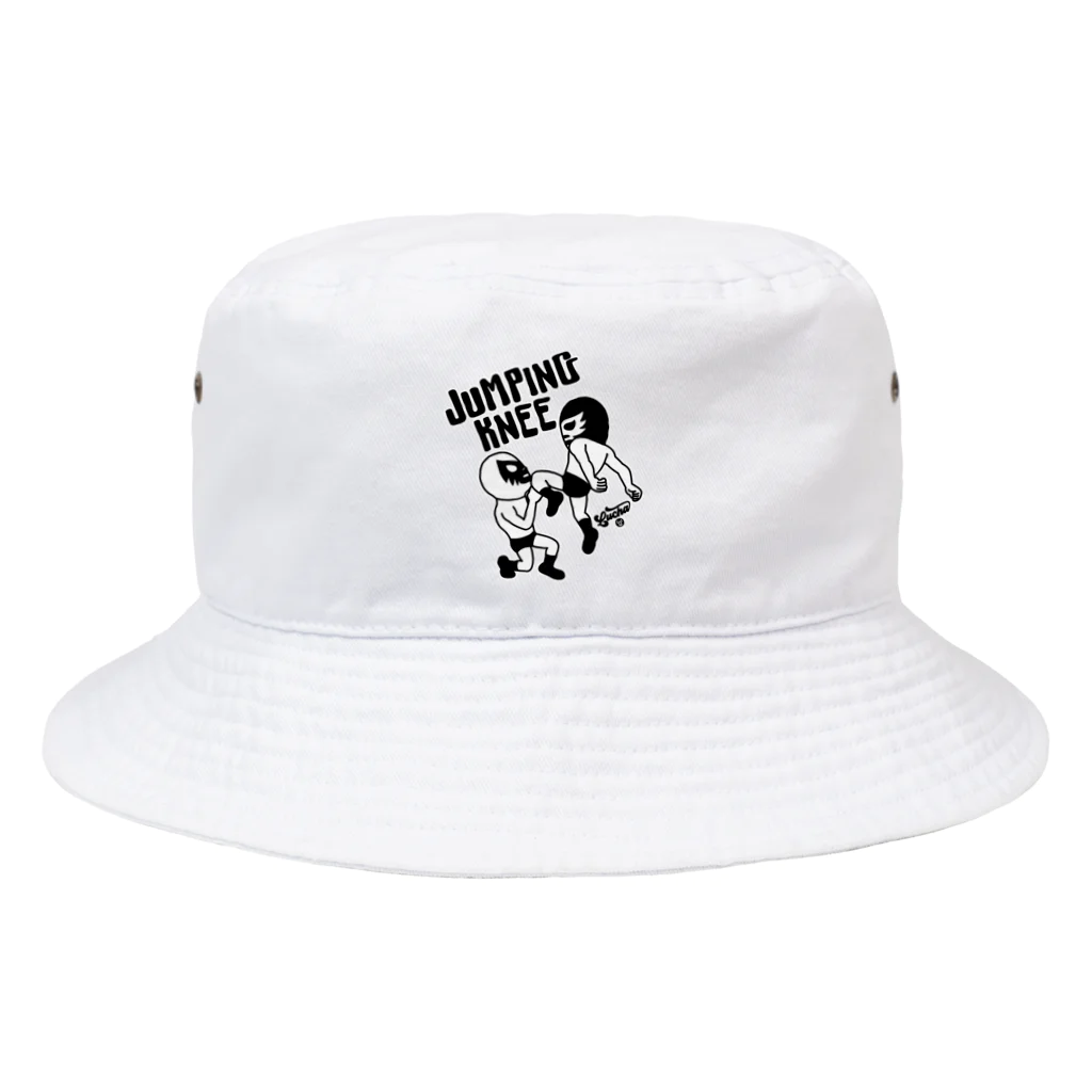 LUCHAのJUMPING KNEE#2 Bucket Hat