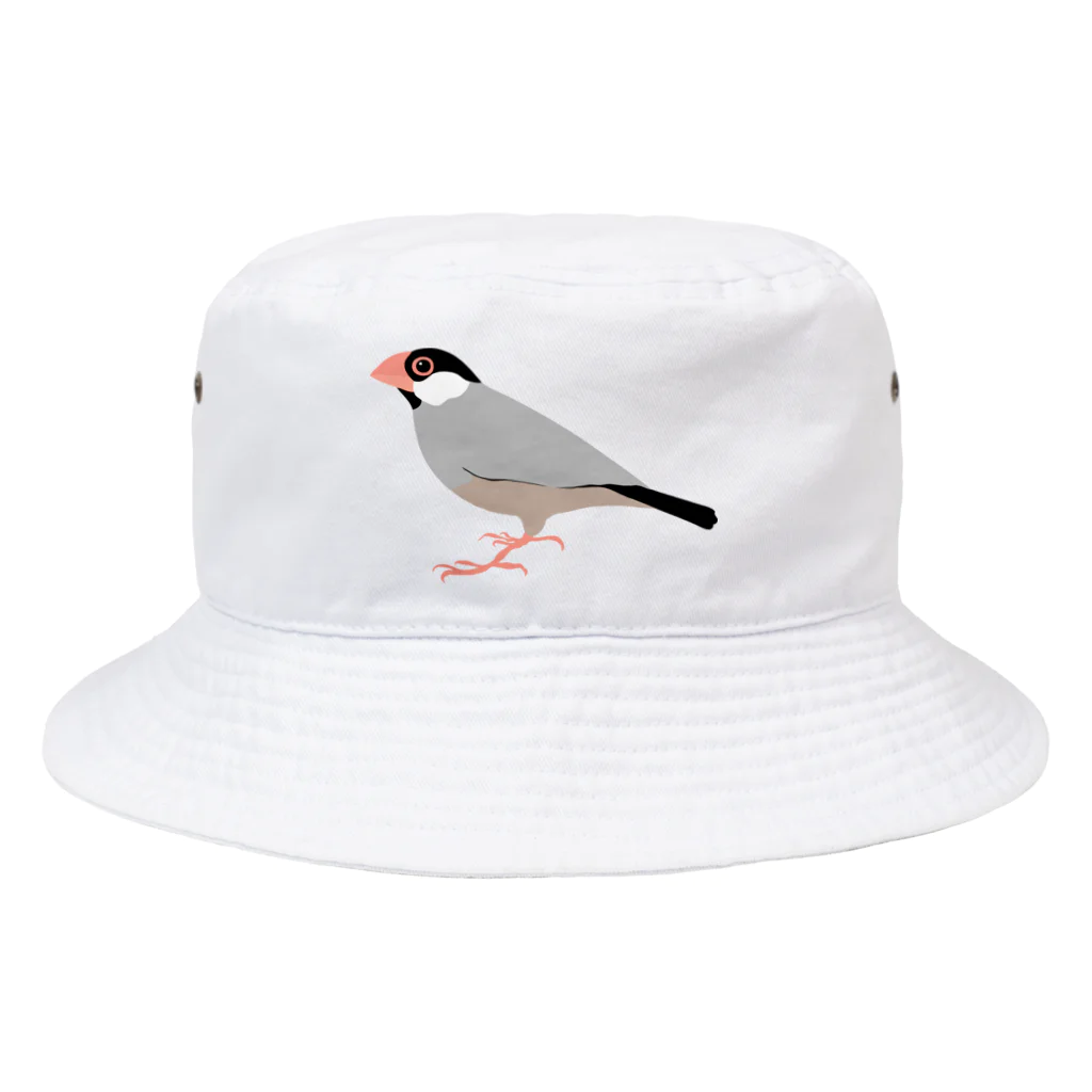 文鳥ちゅんねる【公式グッズストア】の文鳥 Bucket Hat