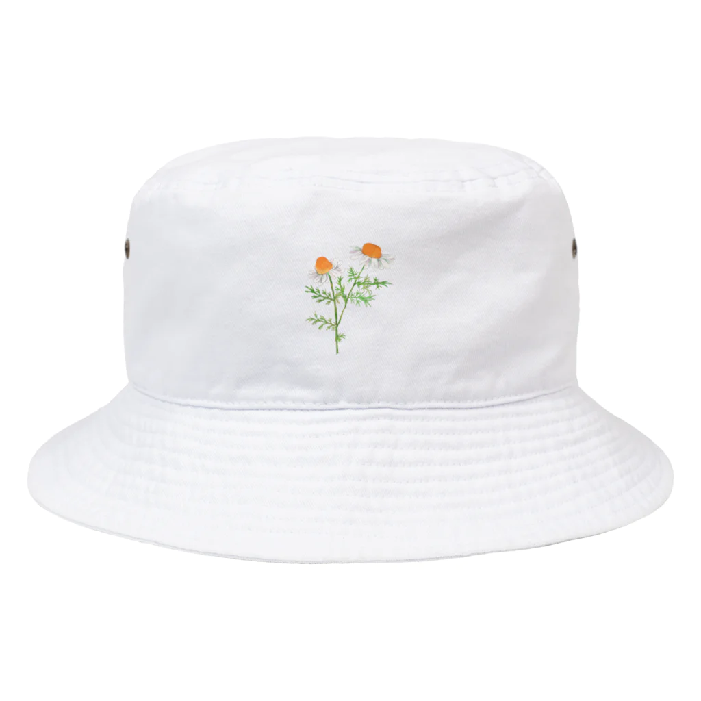 momosuzushopのカモミール Bucket Hat