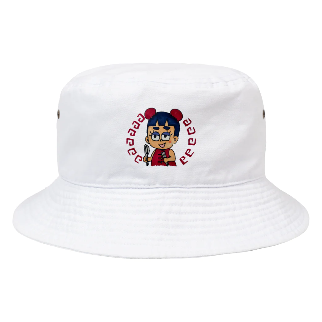 God²agのチャイナガール Bucket Hat