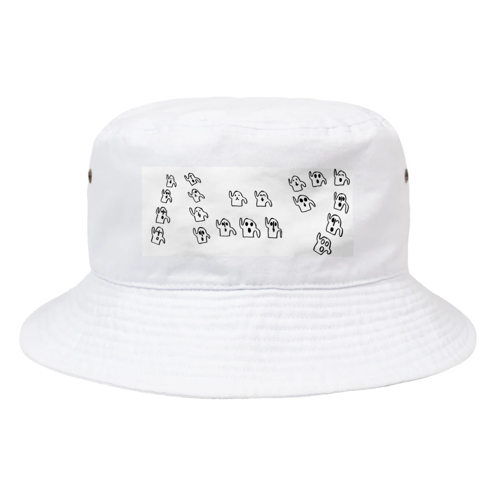 SHOP ハニワのハニワで描かれた「ハニワ」 Bucket Hat