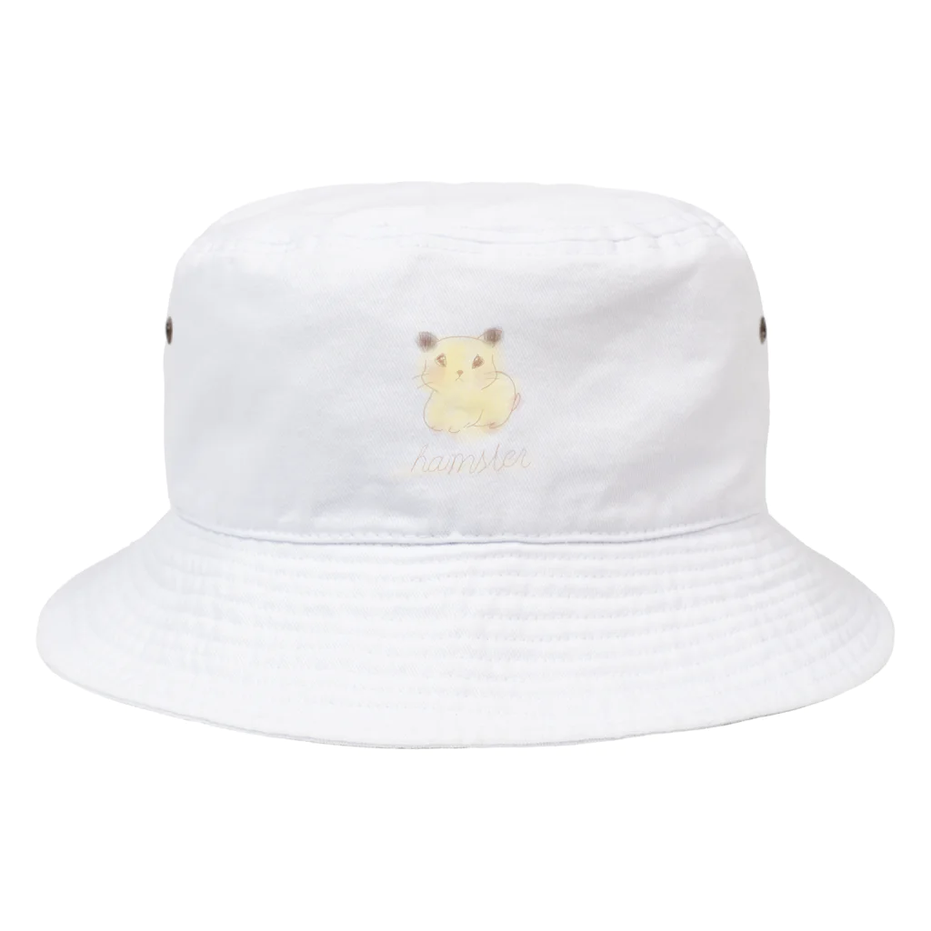 動物園のハムスターのきなこ Bucket Hat