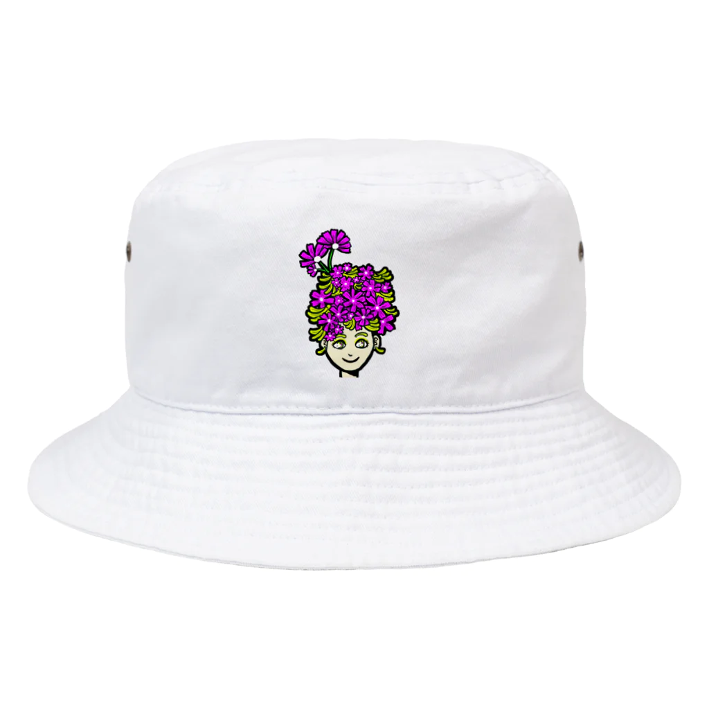 magarimichiのコスモスバナナさん Bucket Hat