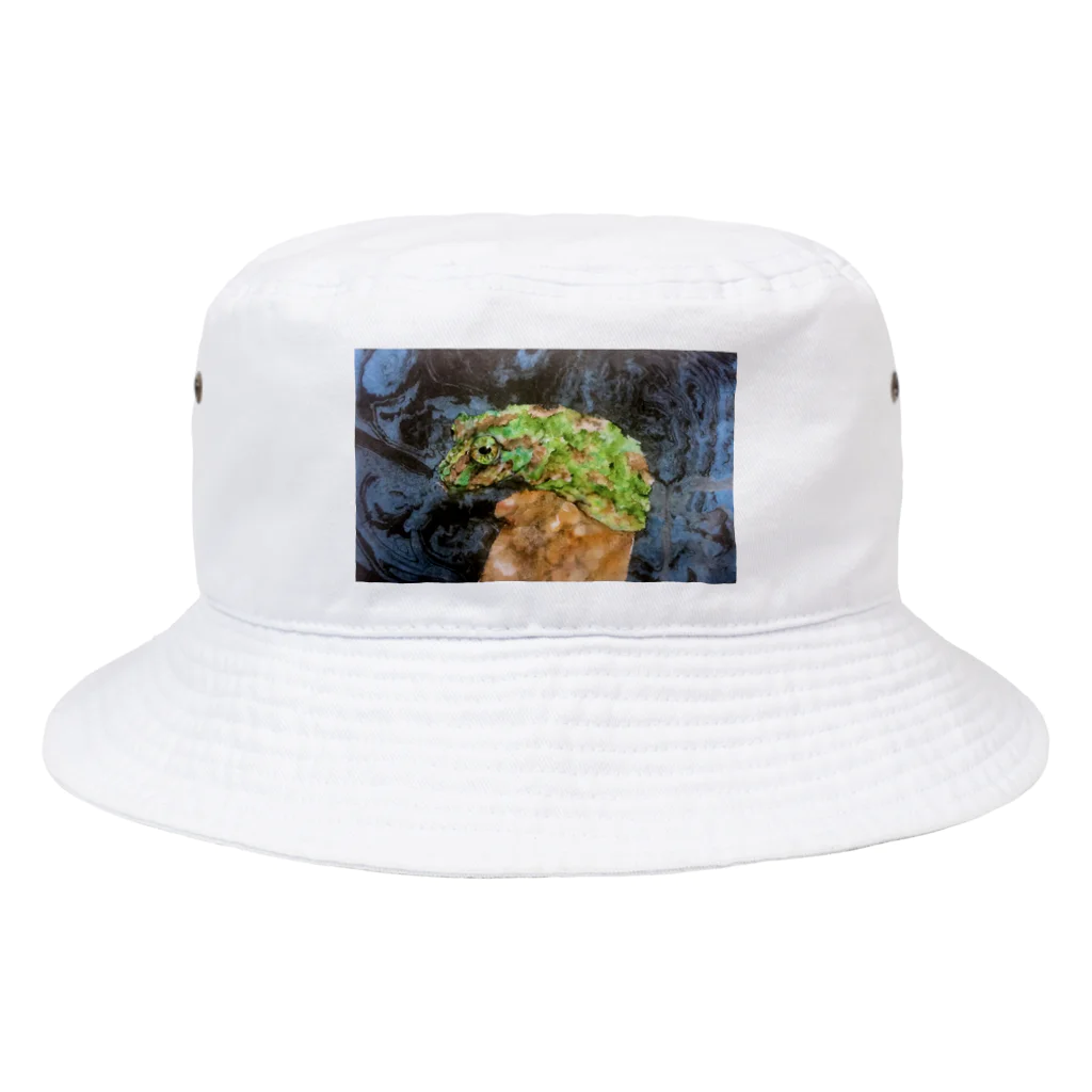 c5picklesのコケガエル Bucket Hat