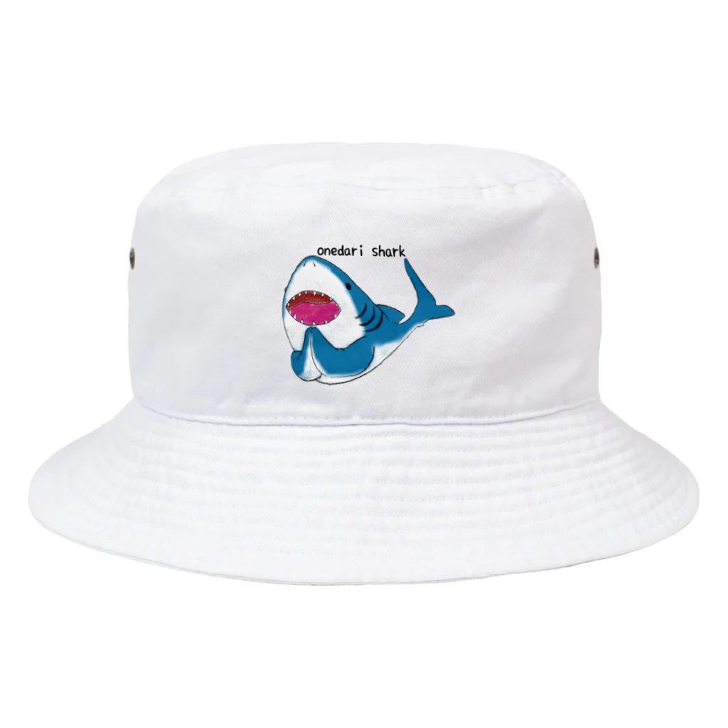 はさまるのonedari shark Bucket Hat