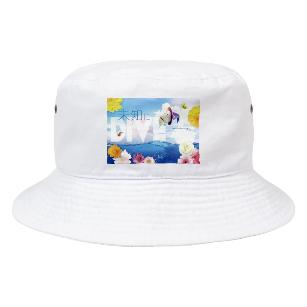 Shibuya_NyanCoのニャン公DIVE（未知）シリーズ Bucket Hat