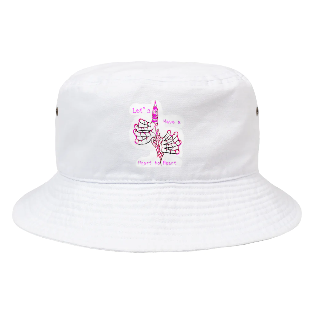 SASARiNS のHave a Heart to heart Bucket Hat