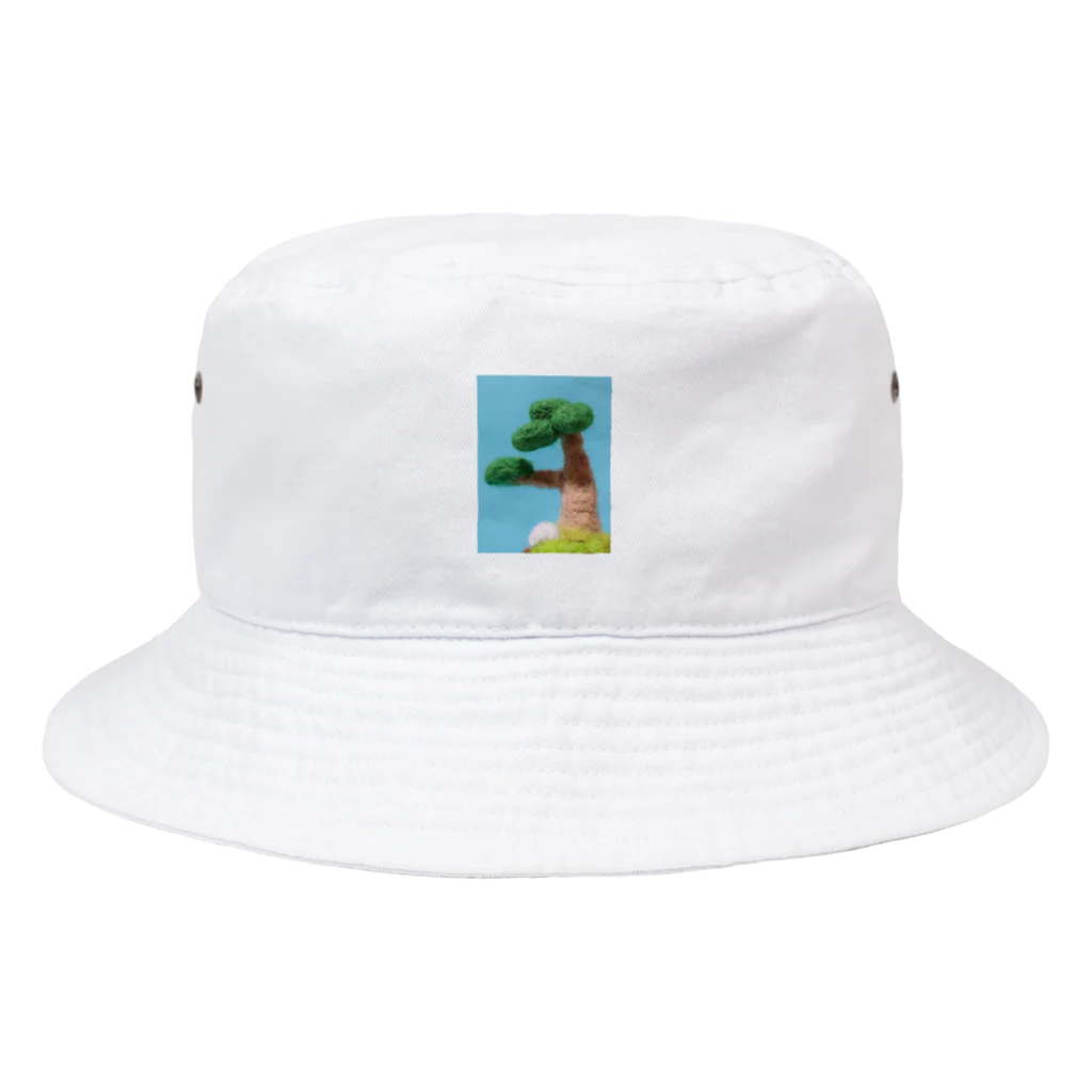 ぼんぼんぼんの証明写真盆栽 Bucket Hat