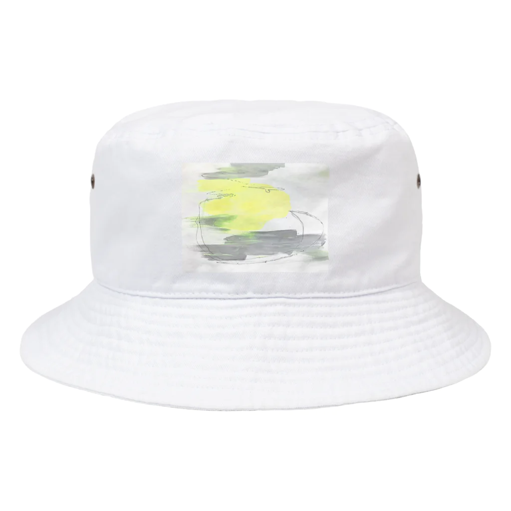 まのゆみのモダンアート Bucket Hat