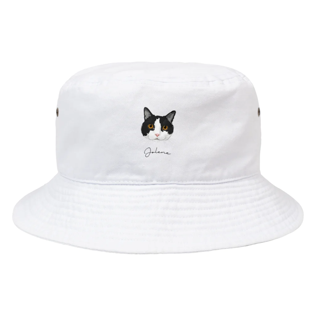 みきぞーん｜保護猫 ミッキー画伯と肉球とおともだちのjolene Bucket Hat