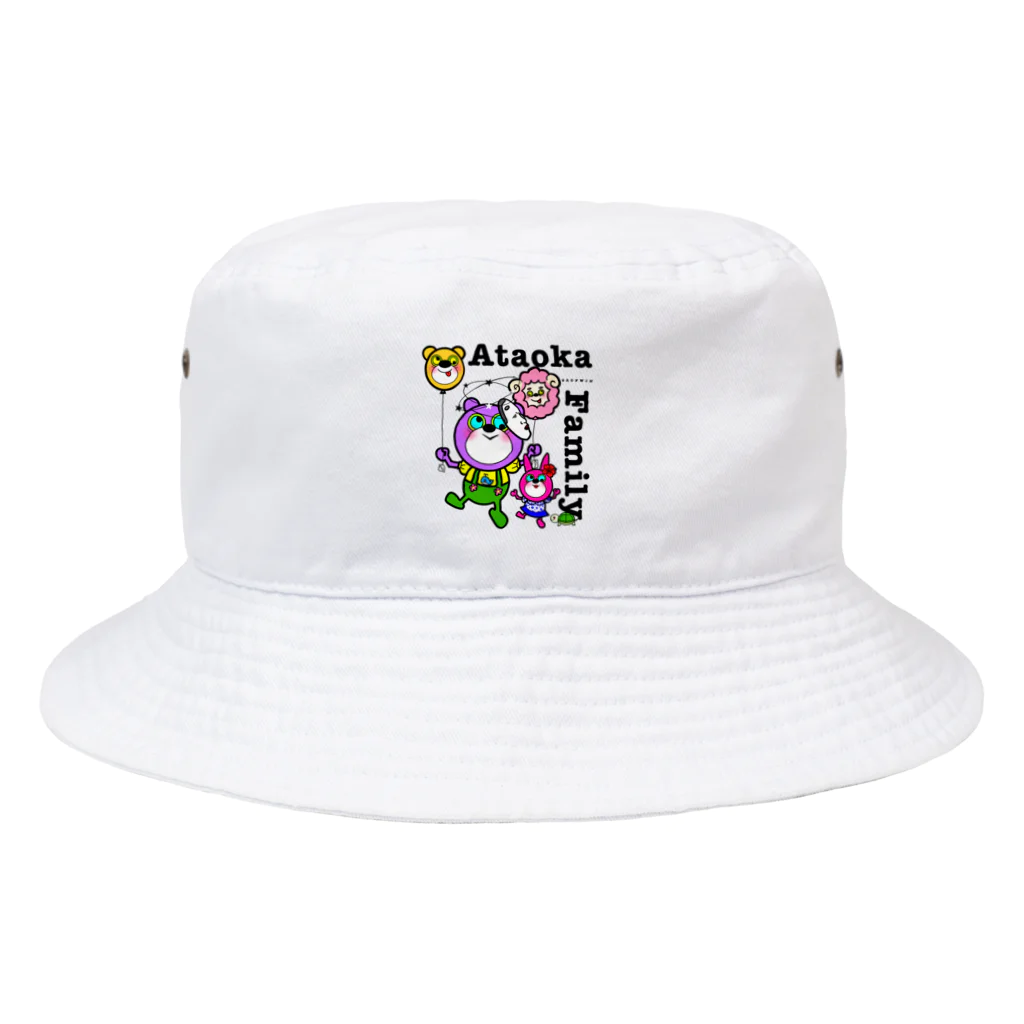 (   ¯−¯ )のAtaoka Family Logo Full ver. Bucket Hat