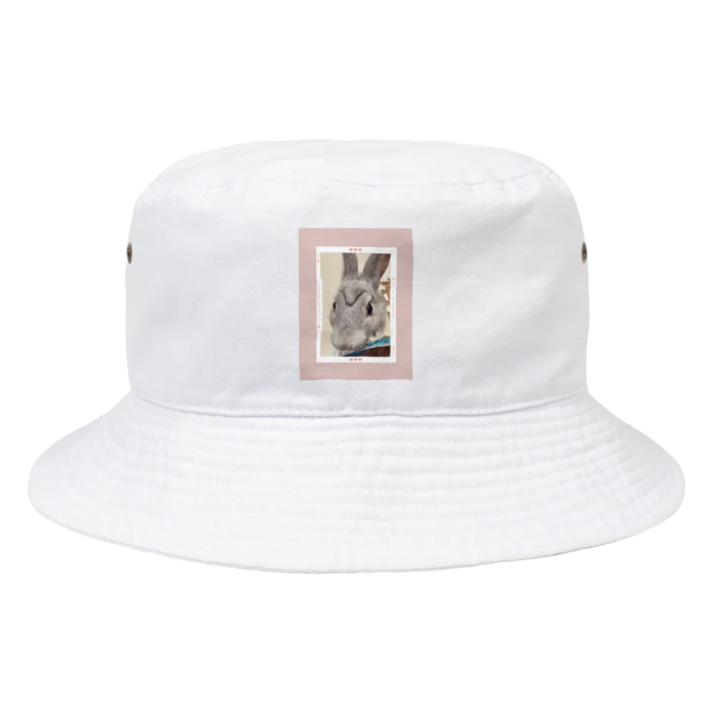 ふてくされうさぎ善のまゆうさ Bucket Hat