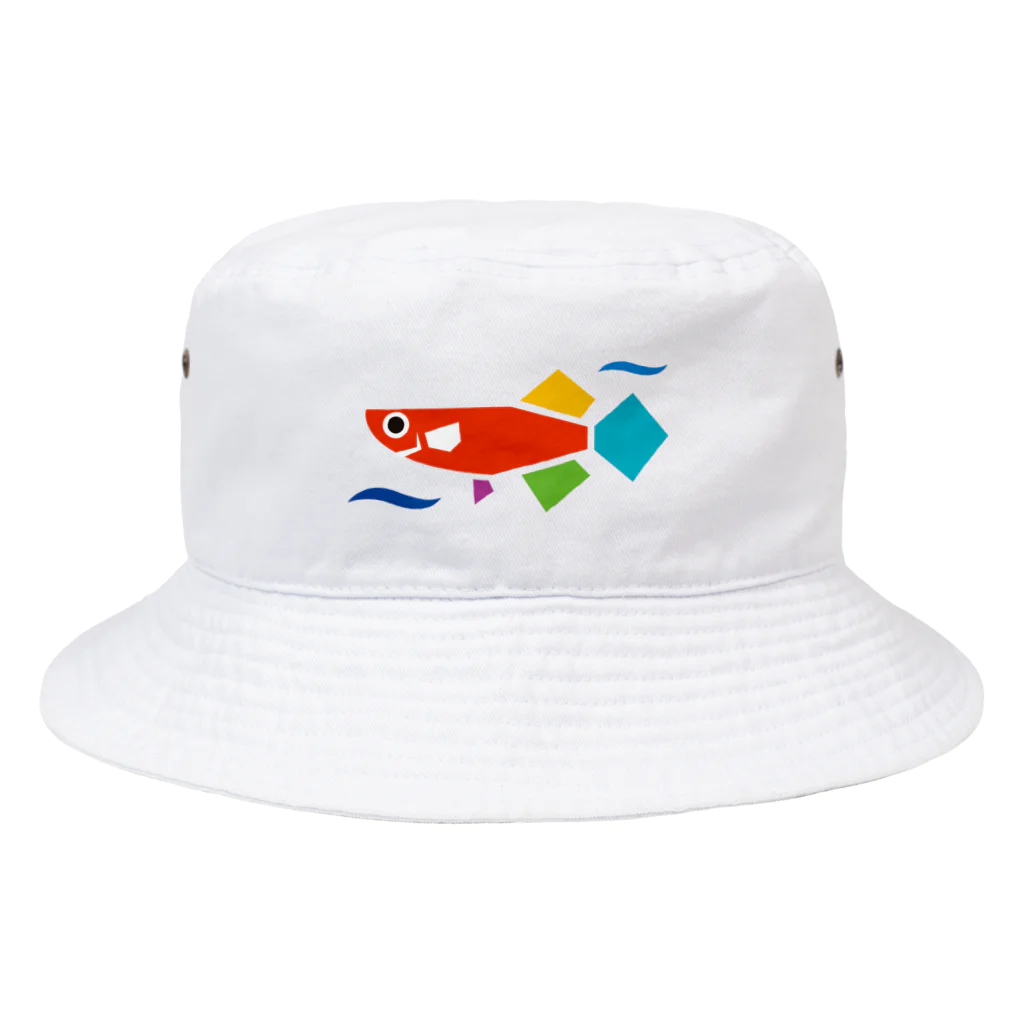 日本メダカ協会公式グッズショップのJMAロゴのみ Bucket Hat