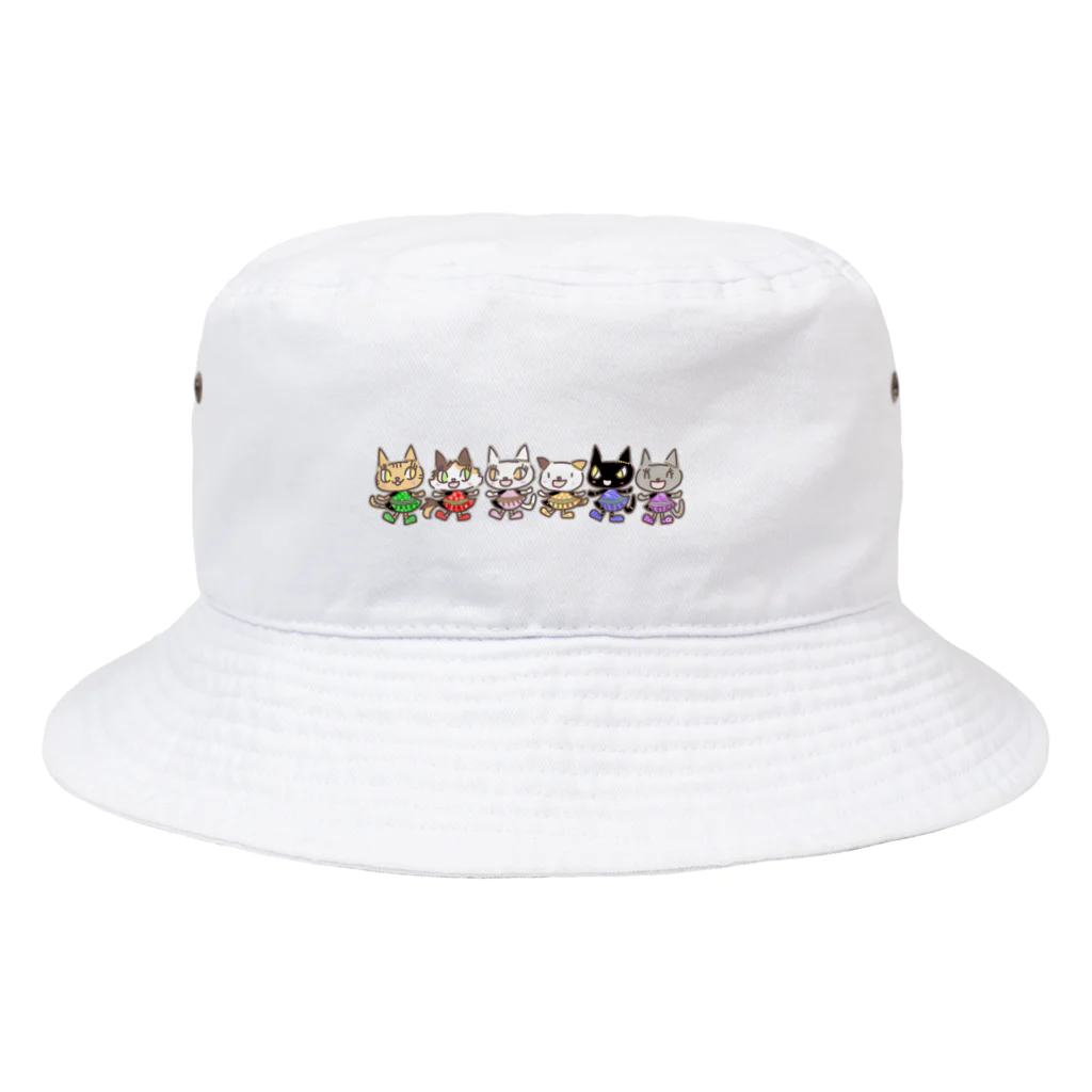 絵本作家くらのすけのあんみつちゃん Bucket Hat