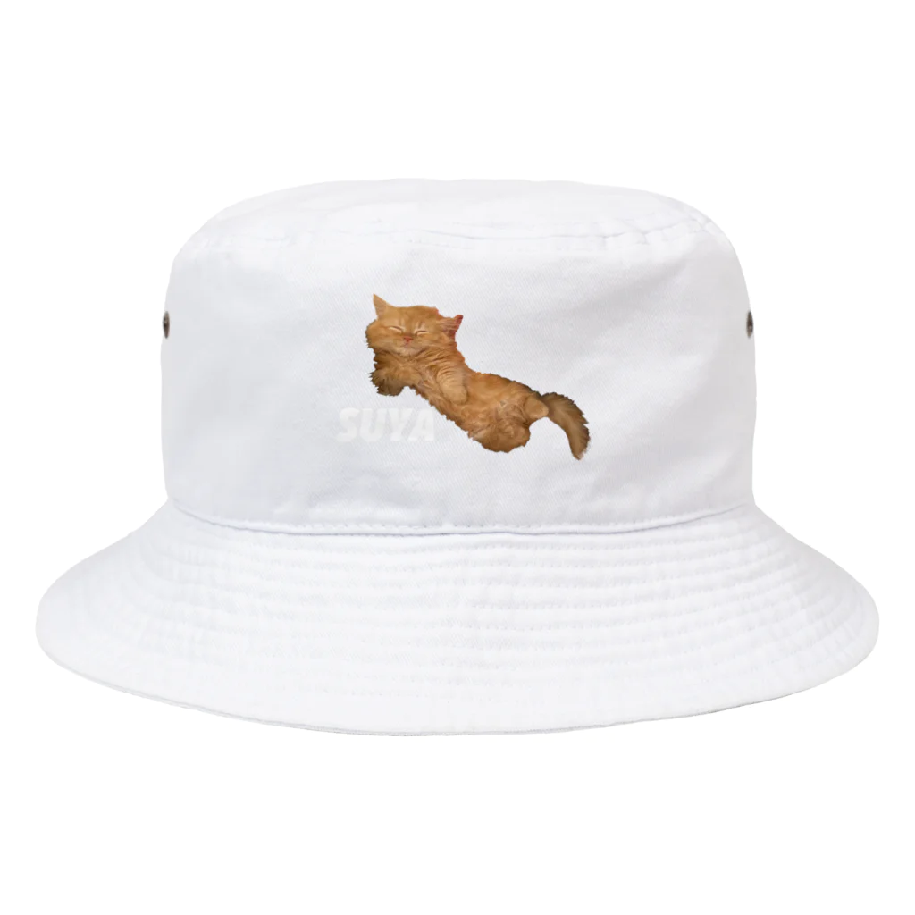 ꧁꧂のすやすや猫 Bucket Hat