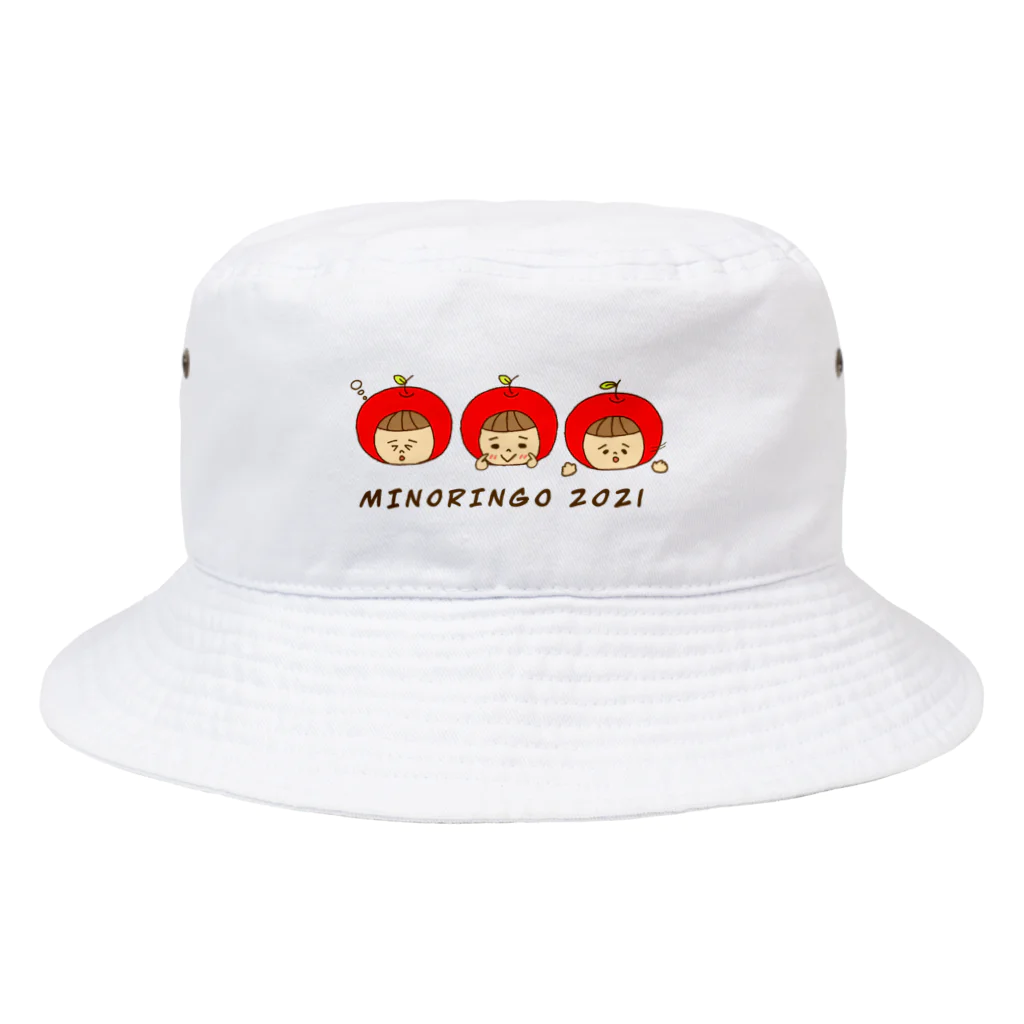 N design laboratoryのみのりんごちゃん Bucket Hat