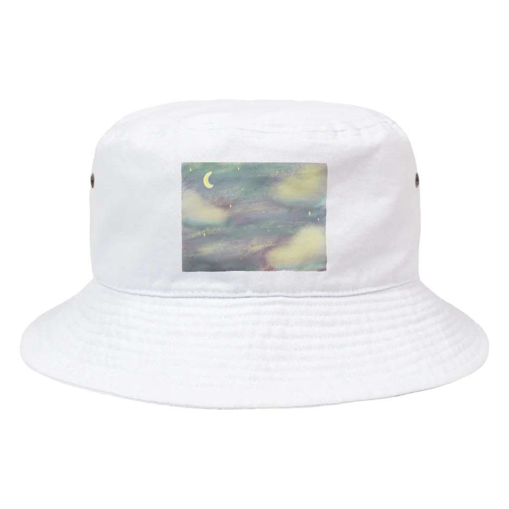 くるくるショップのふわふわお空 Bucket Hat