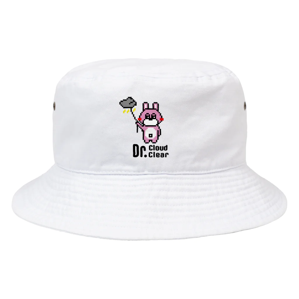 Dr.Cloud ClearのドットUSAGI Bucket Hat