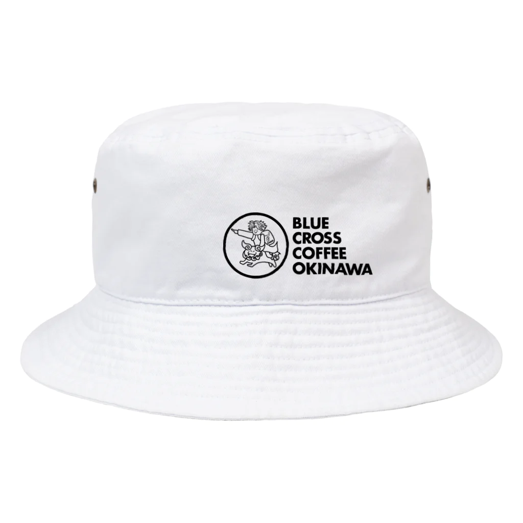BlueCrossCoffee公式グッズショップのBlueCrossCoffee(黒） Bucket Hat