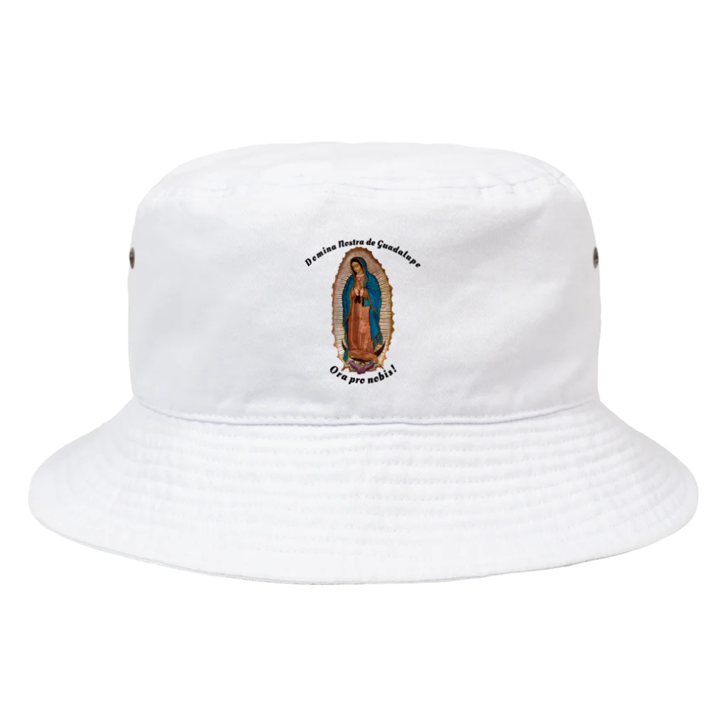 FIDES et VERITASのグアダルーペの聖母、我らのために祈り給え Bucket Hat