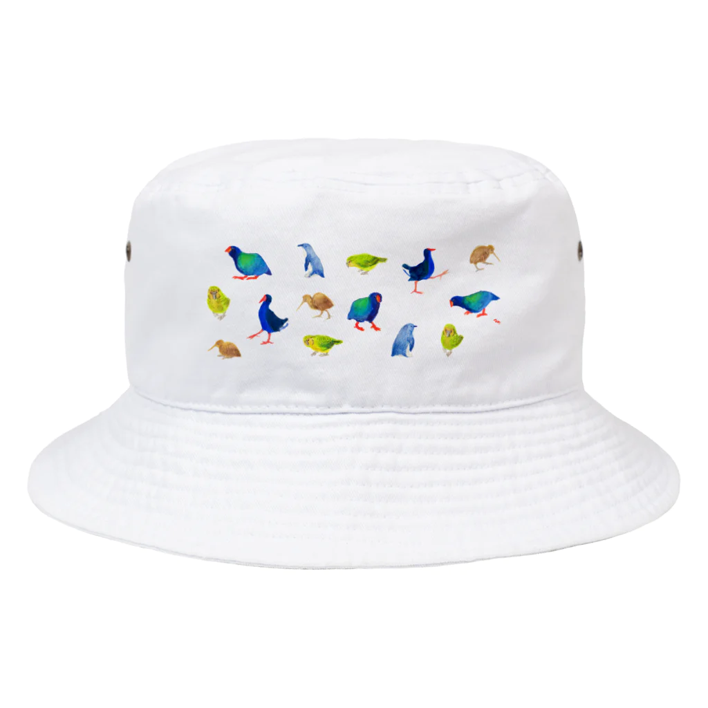 segasworksのニュージーランドのトリ Bucket Hat