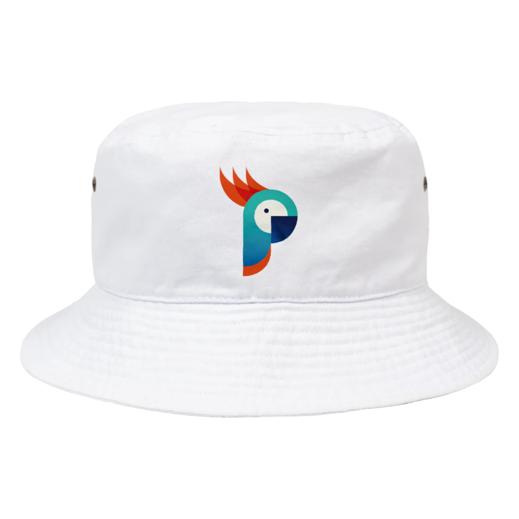 リラックス商会のロゴっぽいオウム Bucket Hat