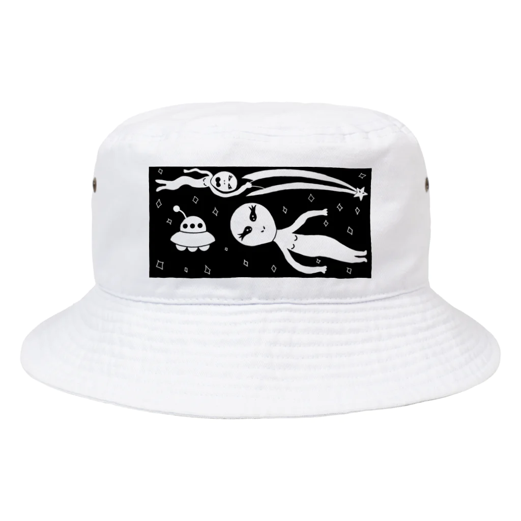 CHOSANAの好きな色に染めて 漂う宇宙人 Bucket Hat