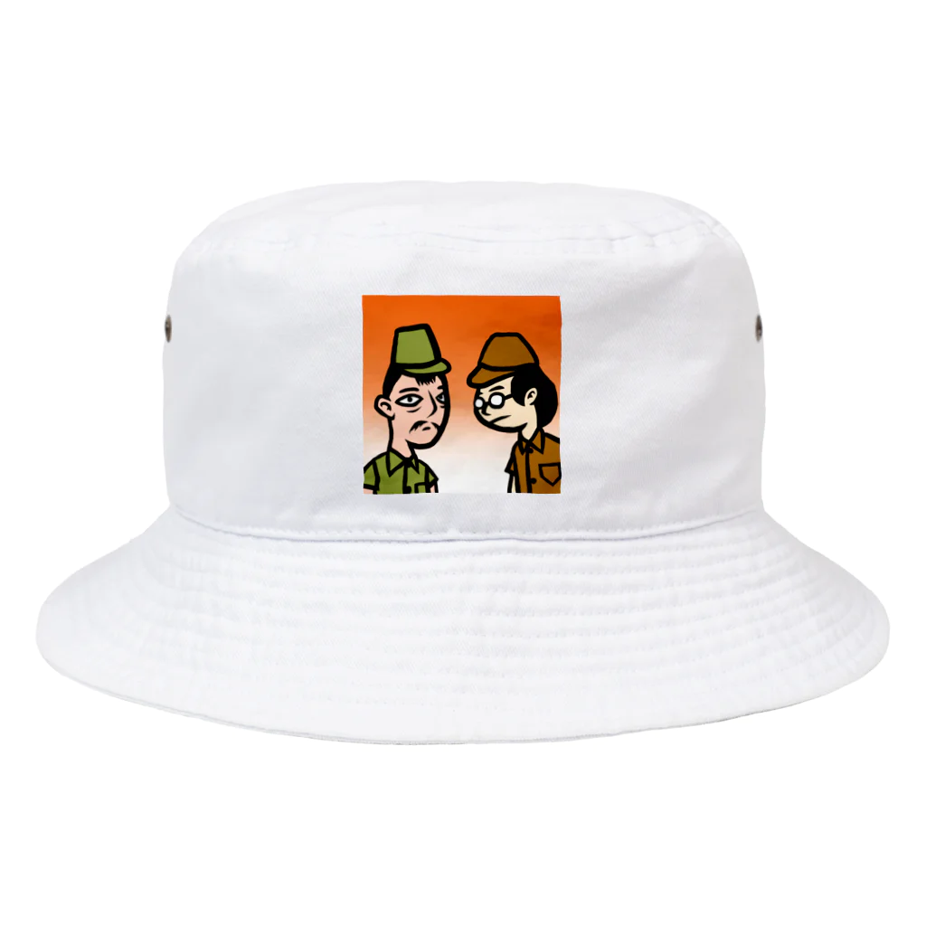 日高げのむの日本兵の夕暮れ Bucket Hat