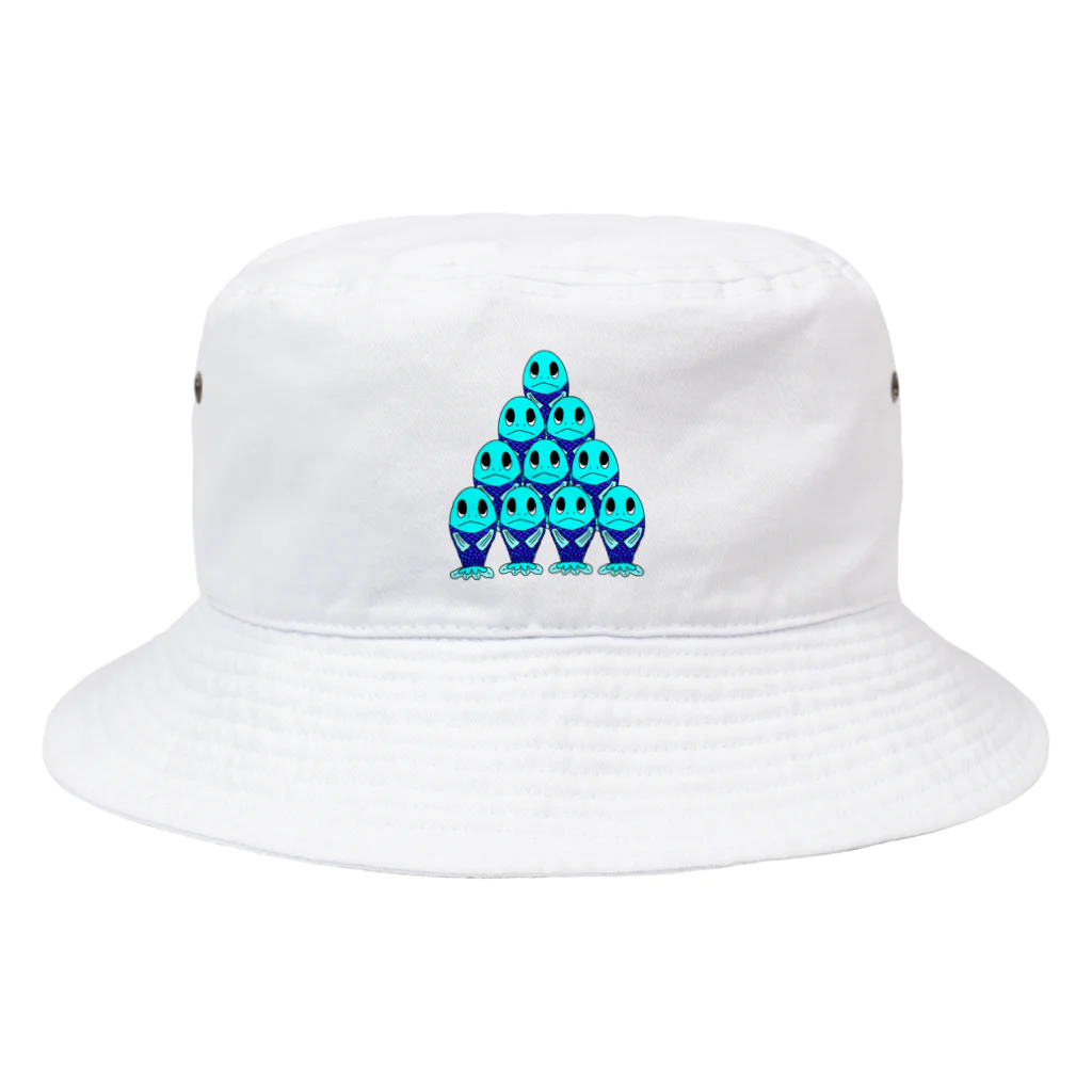 nyandaful storeの10人のしもべ達 Bucket Hat