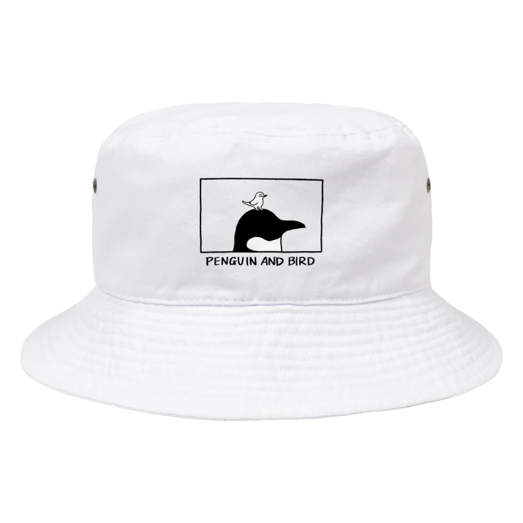 cosame's shopのペンギンとトリ Bucket Hat