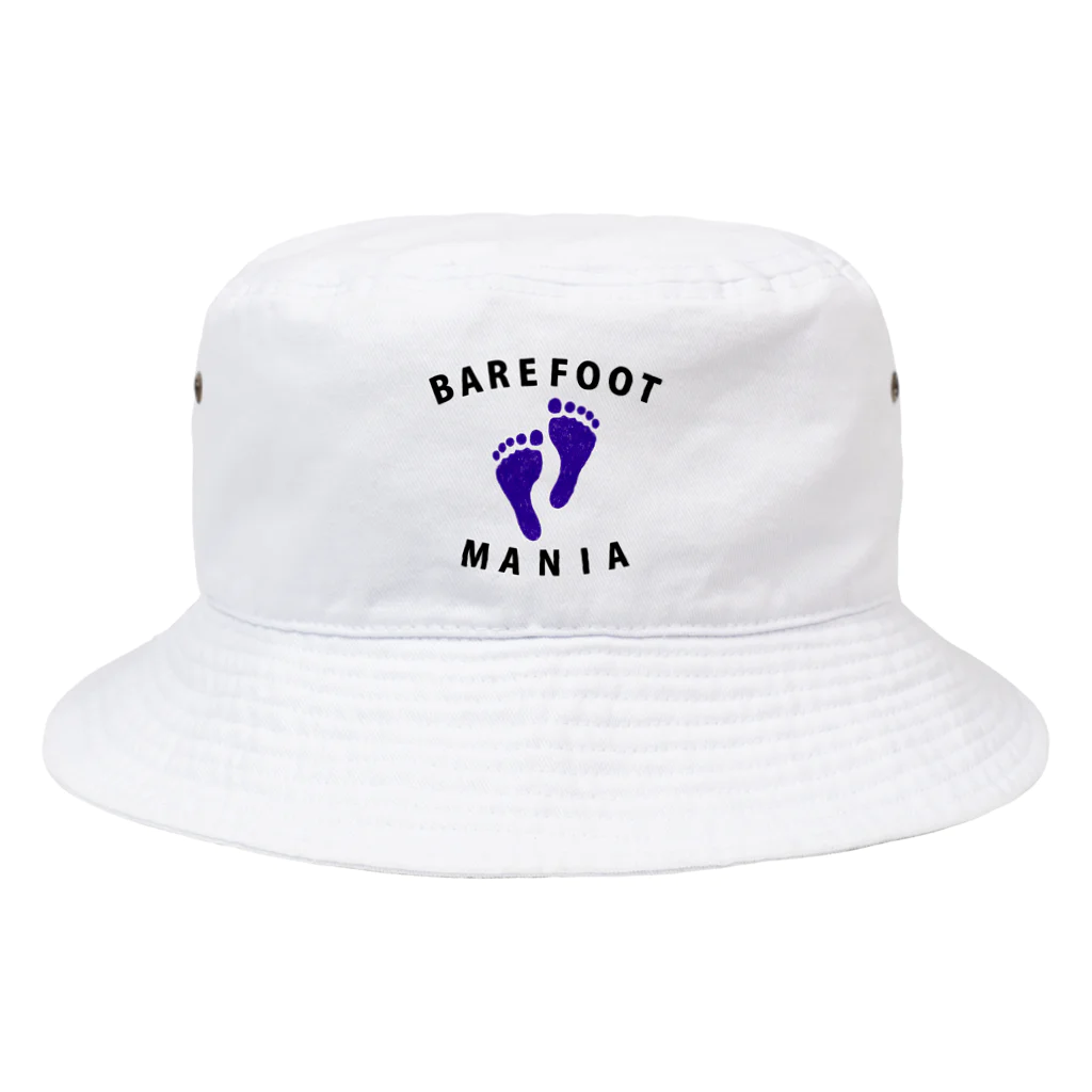 NIKORASU GOのマラソンランナー専用デザイン「ベアフットマニア」 Bucket Hat