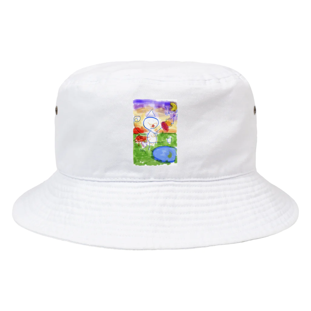 hachi_birdのカオスくん Bucket Hat