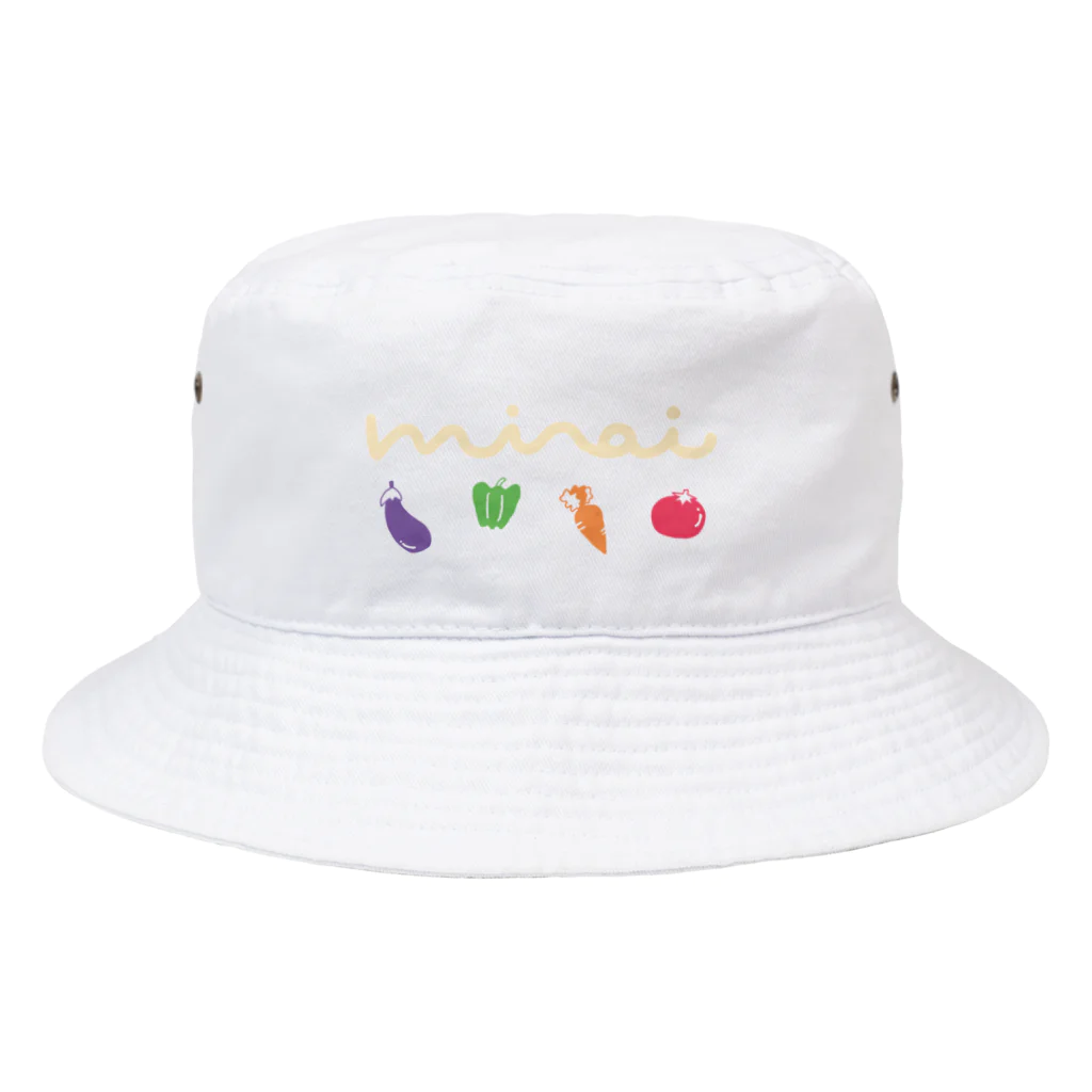 ミライ畑のmirai_colors Bucket Hat