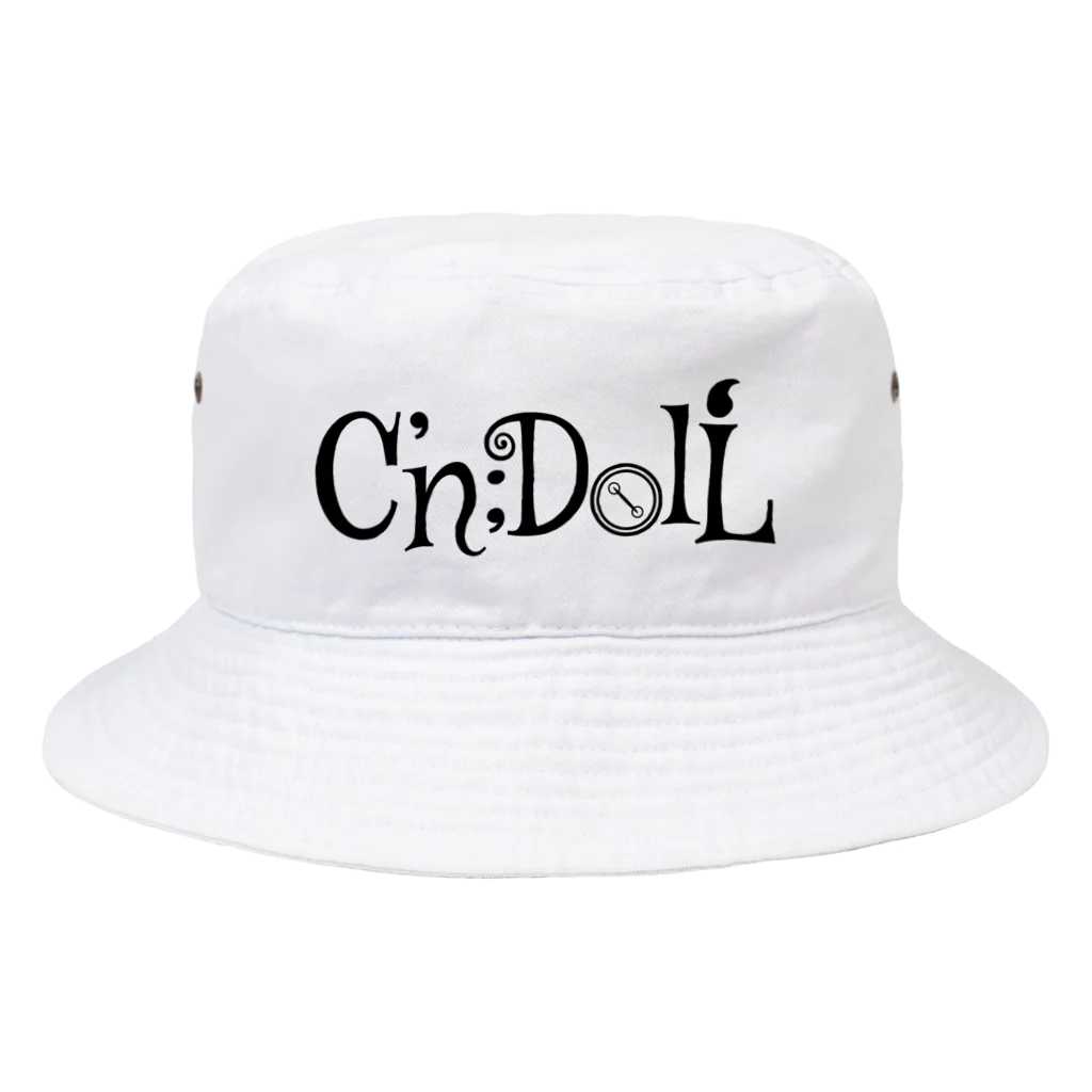C'n;DolL "キャンドール"のC'n;DolL 【ホワイト】 Bucket Hat