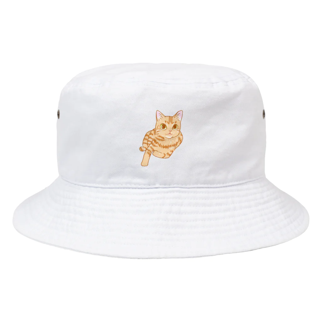 金魚午睡のうちのゆきちゃん。 Bucket Hat