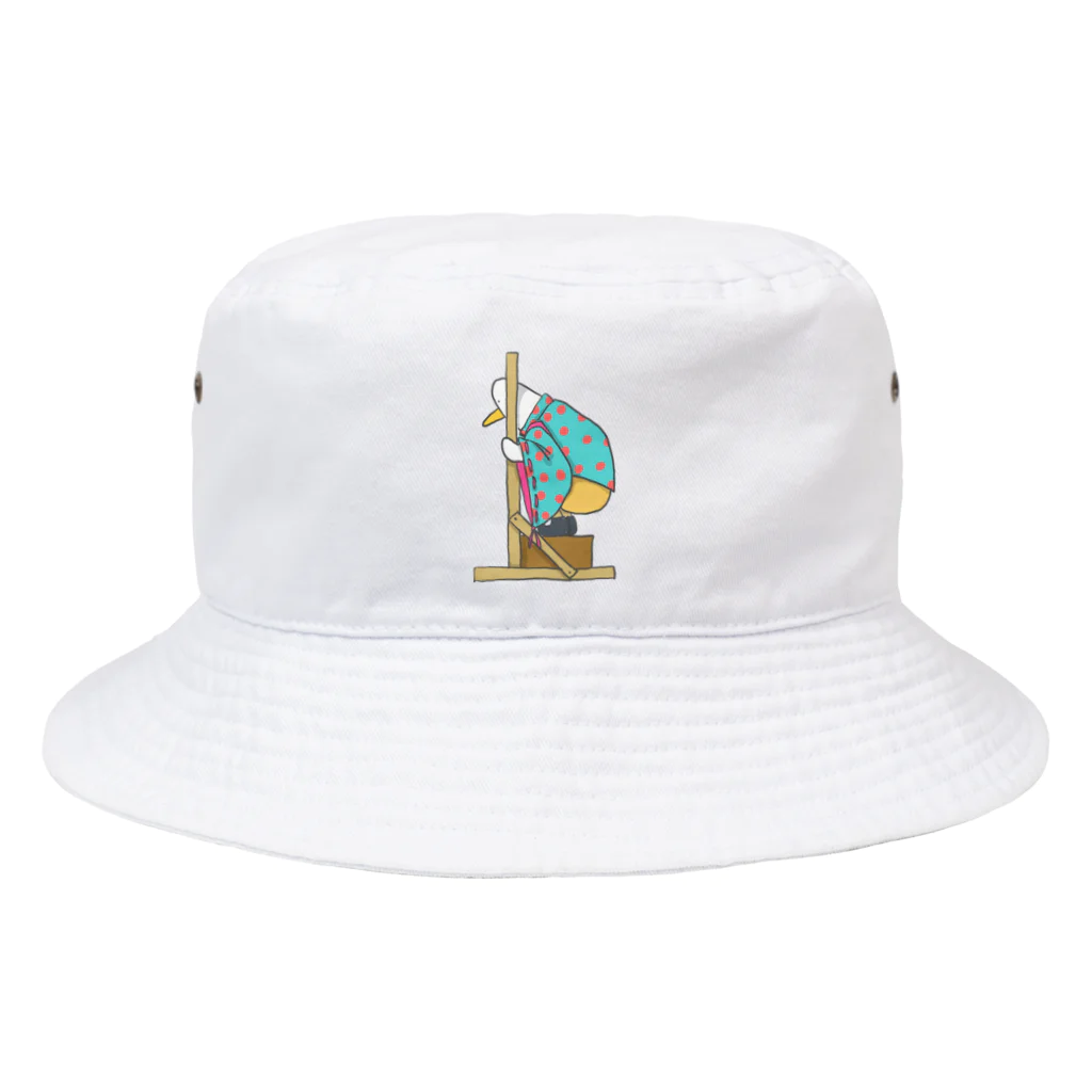 鳥若麻呂のカッコイーグルサイドビュー Bucket Hat