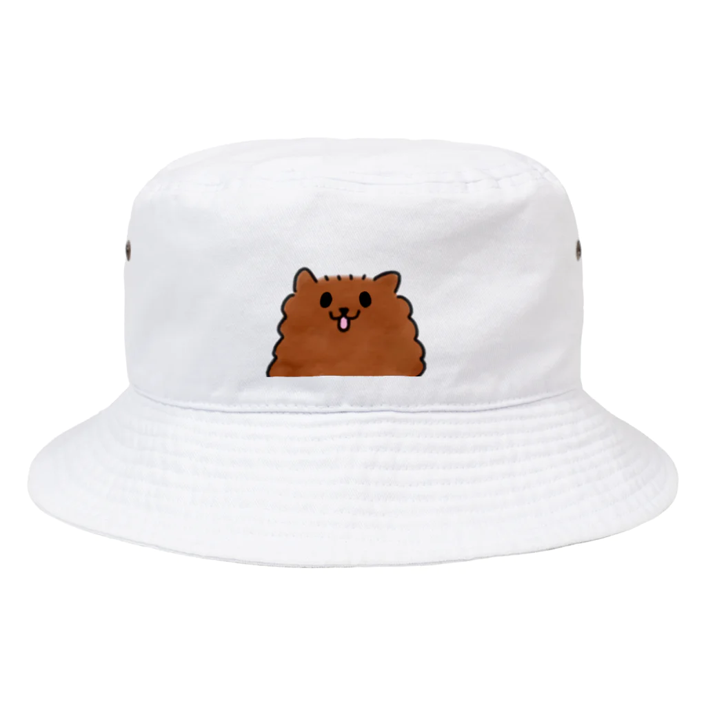 kanimitsu-KANI&POME company のぽめ(ちゃいろ) Bucket Hat