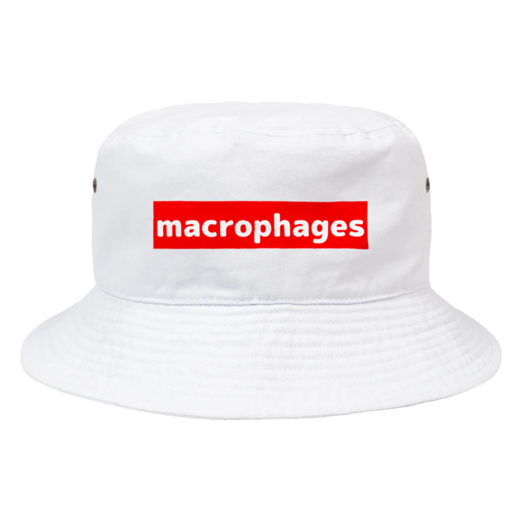 十織のお店のmacrophages バケットハット