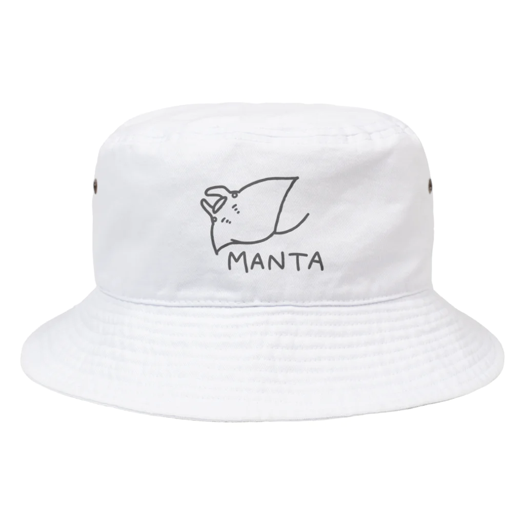 千月らじおのよるにっきのMANTA Bucket Hat