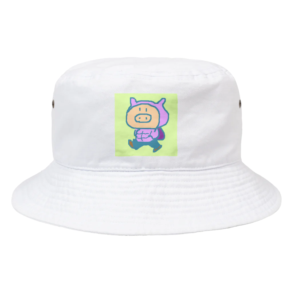 lunar eclipseのぶたやまだくんゲーム買いに Bucket Hat