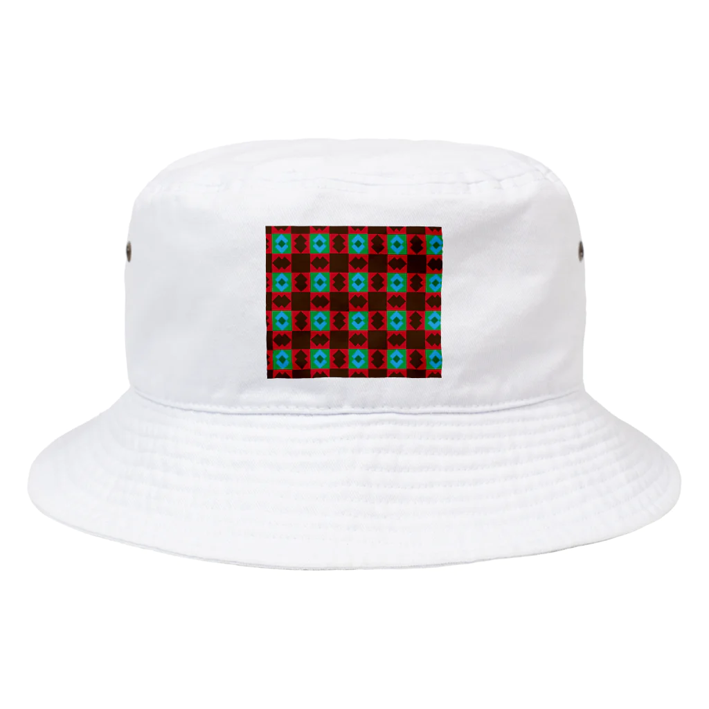 鳥式ナグのバレンタインの柄 Bucket Hat