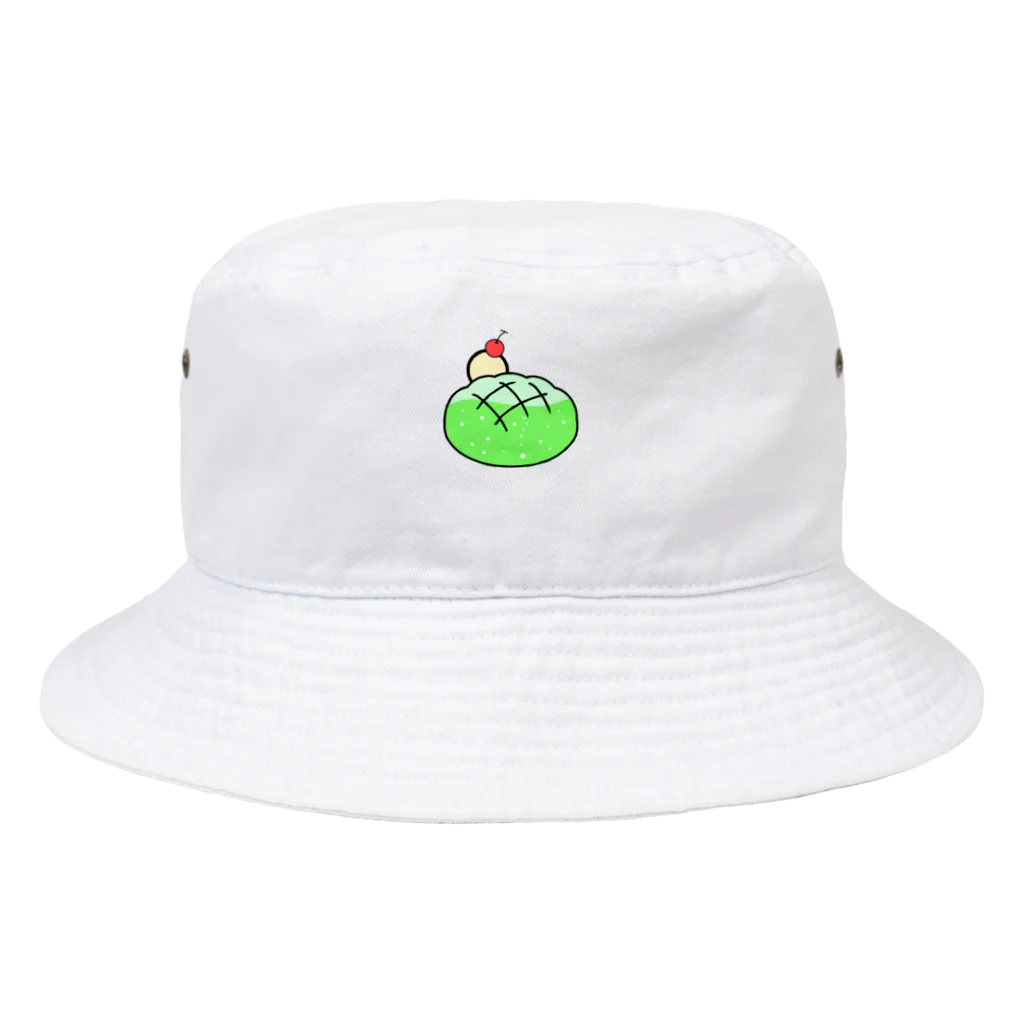 ずっぽんぽ(利益100円均一)のクリームメロンパンソーダ Bucket Hat