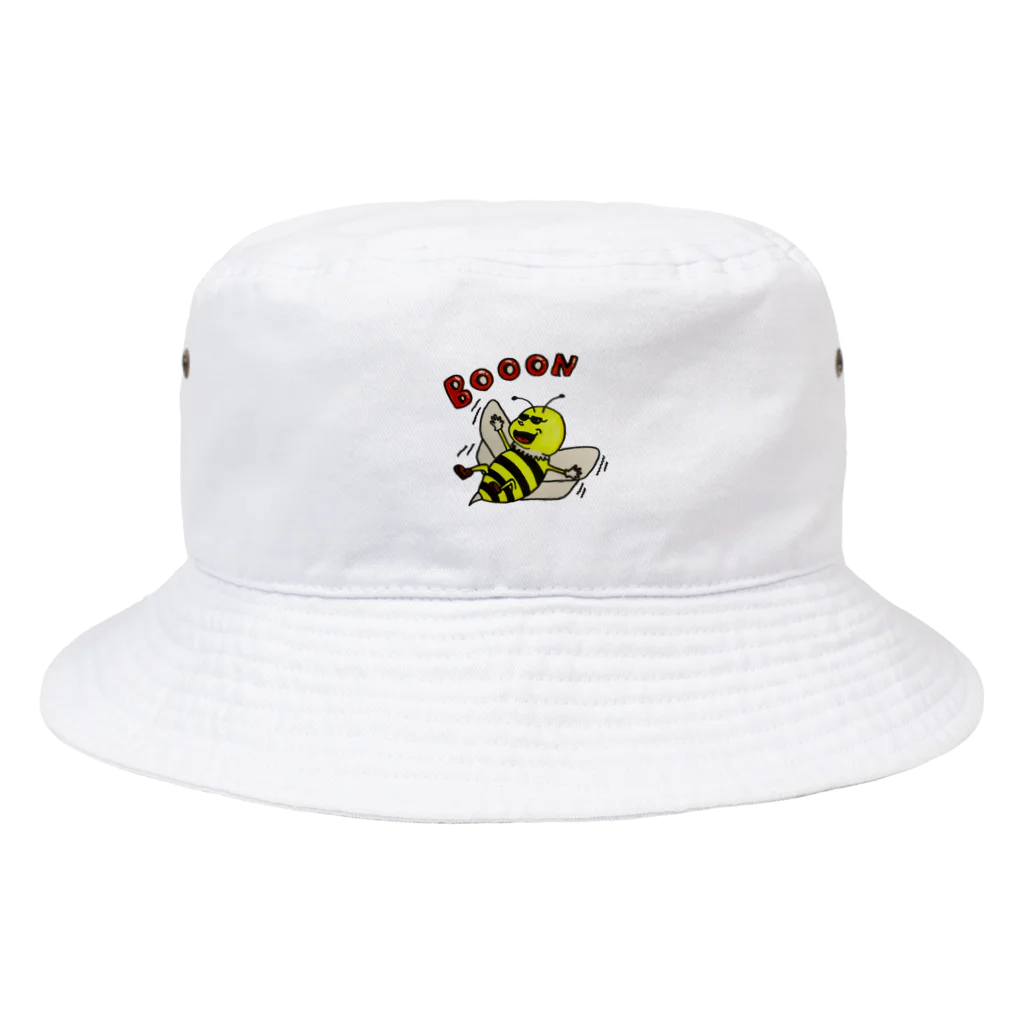 BOB's SHOPの空飛ぶハチ Bucket Hat