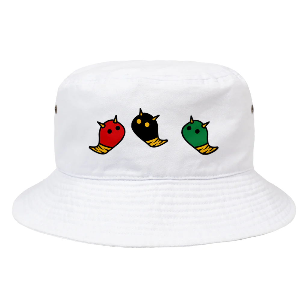 ヨープキャンが気になったのおばけの鬼 雷様ではないよ Bucket Hat