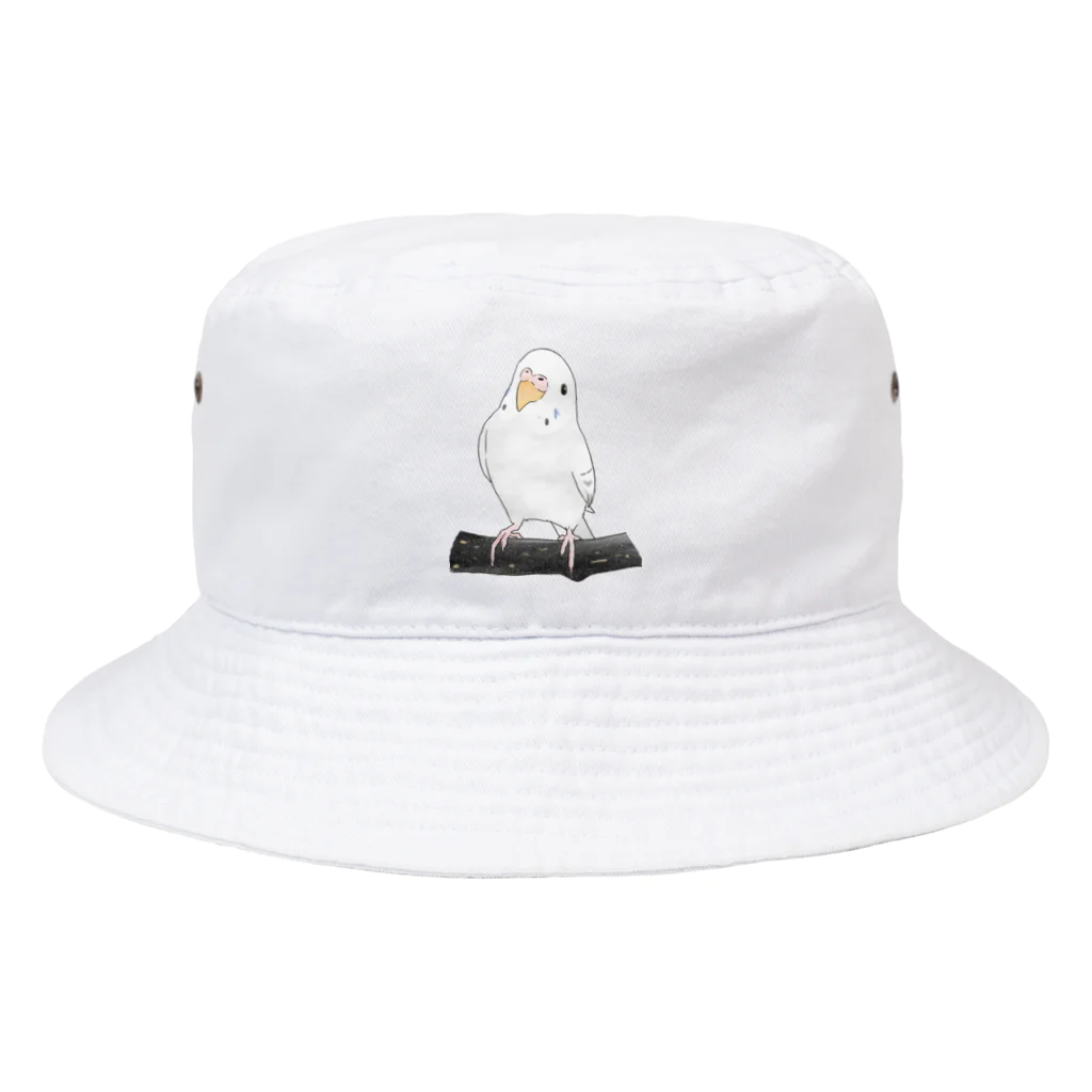 まめるりはことりのまったりセキセイインコちゃん【まめるりはことり】 Bucket Hat