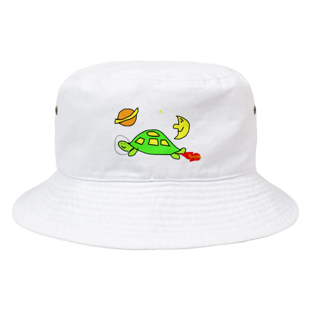 Walton’sのスペースタートル Bucket Hat