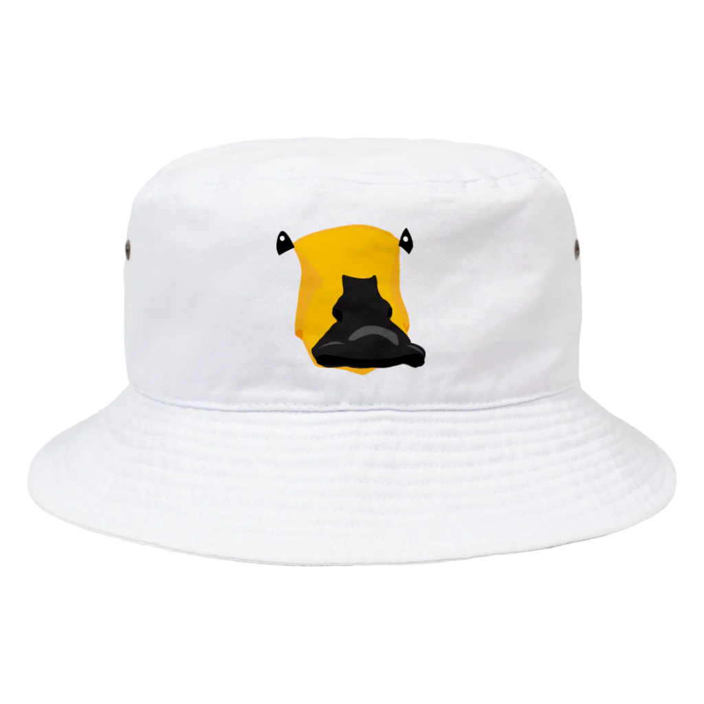 gallery  mihaccoのオオハクチョウの顔 Bucket Hat